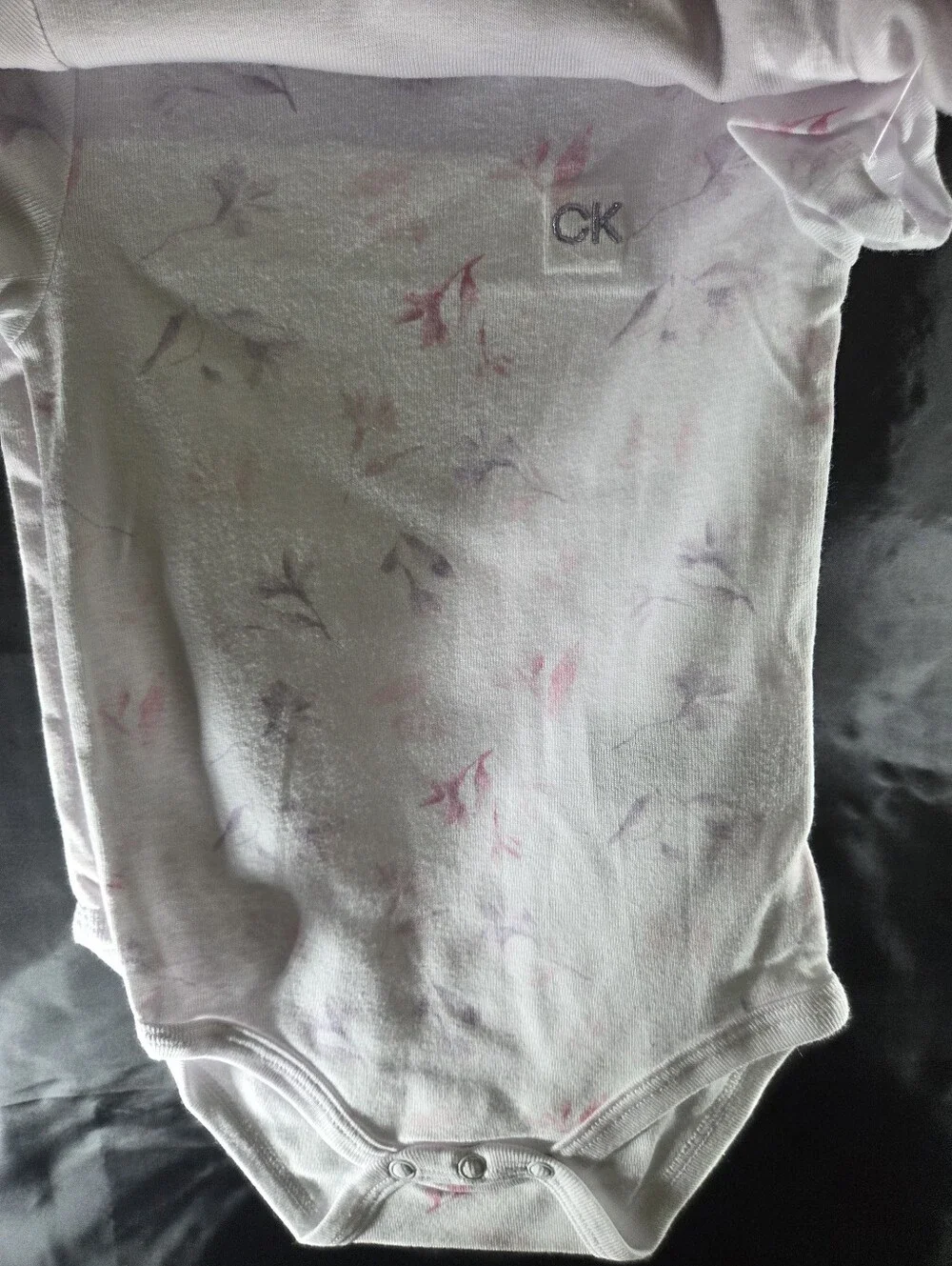 Calvin Klein 4-Pack Baby Girls' Pink Logo One-Piece Bodysuits